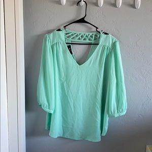 3/4 sleeve blouse